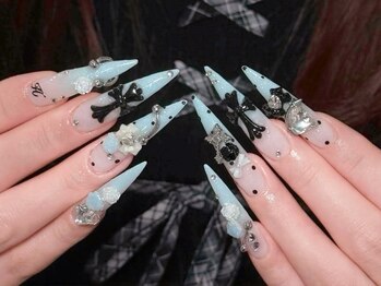 ベルネイル 池袋(Belle Nail)の写真/長さだし得意サロン♪モチ×盛れる美フォルムで憧れのロングネイルへ◎韓国・ワンホンネイルも大人気★