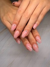 タムタムネイル 本厚木(Tam Tam Nail)/Jrチップワンカラー＋ストーン