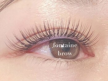 フォンテーヌブロー 鞍月店(Fontaine Brow)/フラットマットラッシュ＊120本