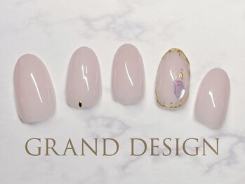 グランドデザイン 穂積店(GRAND DESIGN)/囲みニュアンスネイル