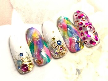 ネイルサロン マハロ(Nail salon MaHaLo)/新規付替オフ込☆ハンド¥8950