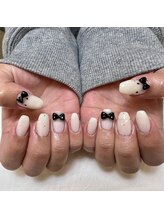 キーバイマグモモ(KYE by Mag momo)/キティネイル／リボンネイル