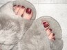 【フットネイル】ちゅるんキラマグネットorフラッシュワンカラー/¥9000→8500