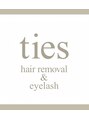 タイズ ヘアーリムーバルアンドアイラッシュ(ties)/『年代問わず愛されるお悩み解決サロン』