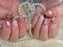 アイリスネイル 大塚(Iris Nail)/ins人気な 雪玉ネイル