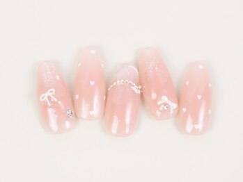 NAIL SALON -PREMA-/チークニュアンスデザイン