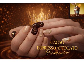 エスプレッソアフォガートネイル