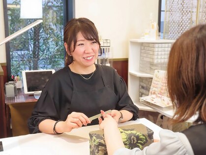 ネイル 彩 ときわ台店の写真