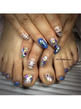 ネイルサロンアンドスクールエムズブロッサム(Nailsalon & school M's Blossom)/ジェルアート込コース