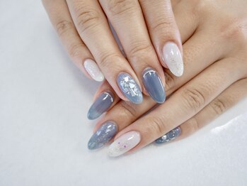 ザネイルズ(The Nails)/くすみカラーシェルネイル