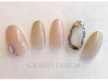 グランドデザイン 穂積店(GRAND DESIGN)/囲みシェルネイル