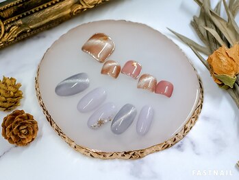 ファストネイル ロコ 春日店(FASTNAIL LOCO)/冬を楽しむネイル【11799】