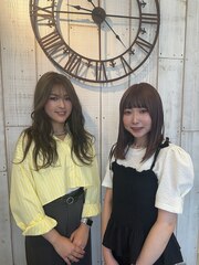 服部・芹川(資生堂プロフェッショナル認定スパニスト)