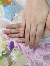 The ネイルサロン/ラメグラデーション