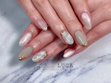 ネイルアトリエルカ(nail atelier LUCA)/W-38 大人ニュアンスネイル