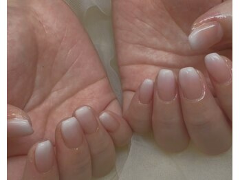 ペッシュブルーム 梅田(Peche Bloom)/フラッシュネイルフレンチネイル