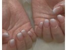 フラッシュネイルフレンチネイル