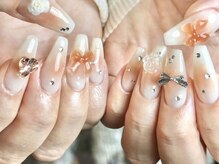 アイネイルズ 天神今泉店(I-nails)/【hinako.t】コーラルチーク