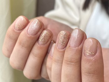 アメリアンドカシェット(Amelie&Cachette)/ブライダルネイル:maika