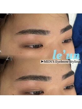 ルアン 六本木店/メンズ美眉毛スタイリング