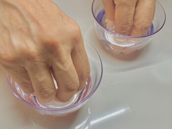 Sabiiha nail【サビーハネイル】の写真/ハンドケア本格派サロン★爪の健康を第一に考えながら、自爪の育成!ネイルのモチをUPさせたい方にも◎