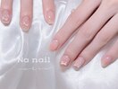 フラワー　リボンネイル