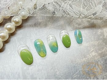ラスターネイル(Luster nail)/ぬりかけニュアンス☆