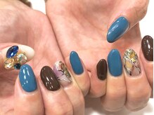 ネイルサロン ティディ(TIDY)/人気デザイン　夏秋ネイル