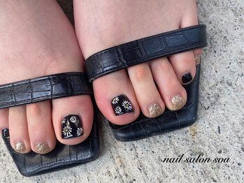 ソウ 難波店 nail salon Sou/フラワーnail