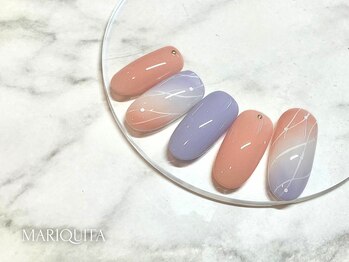 ネイルサロン マリキータ(MARIQUITA)/夕焼け/夕空/夏ネイル