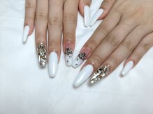 サロン ヴィーヴ(salon Vive)/#ホワイト×埋め尽くし