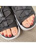 フットネイル　親指アート　¥5500