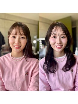 スタイルワークス ナゴヤ(Style Works NAGOYA)/韓国メイクレッスン事例