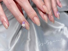 ネイルアンドアイラッシュ シシュ なんば本店(nail&eyelash SyiSyu)/シンプルアート