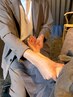 【手のひら・腕のお疲れに】ボディケア90分＋ハンド30分