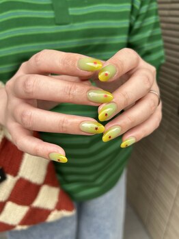 ミューク(mjuk.)/グラデーション + アート