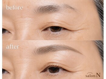 サロンエヌ(salon N)/まつ毛パーマ＋美眉毛
