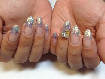 ラウト デコレーションアンドネイルサロン(Lauto Decoration&Nail Salon)/パステルラメネイル