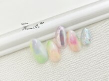 ネイルサロン ハンナ(Nail salon Hanna.Ri)/カラフル＆オーロラデザイン