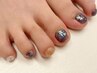 【初回・5週間以内再来店オフ無料★】FOOT:こだわりアート定額税込¥10800