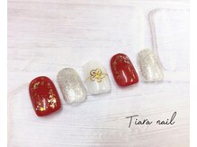 ティアラ(Tiara)/お正月・成人式ネイル