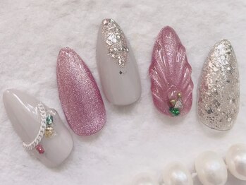 マハロネイル(Mahalo Nail)/定額制ゴージャスコース　¥10980