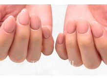 ティンクネイル 麻布十番店(THINK NAIL)/【麻布ネイル】透明感ネイル