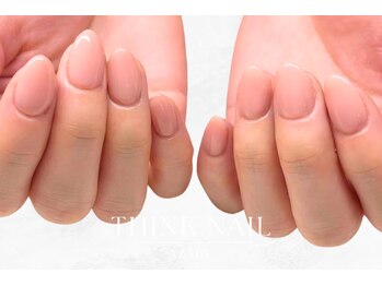 ティンクネイル 麻布十番店(THINK NAIL)/【麻布ネイル】透明感ネイル