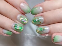 ハニーバニー(HoneyBunny)/おしゃれなグリーンのシェル