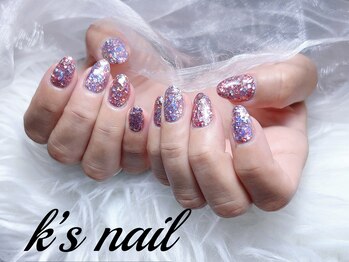 ケイズネイル 八王子(K's Nail Salon)/2色ラメ