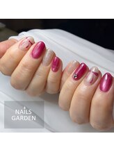 ネイルズガーデン(NAILS GARDEN)/リボンネイル