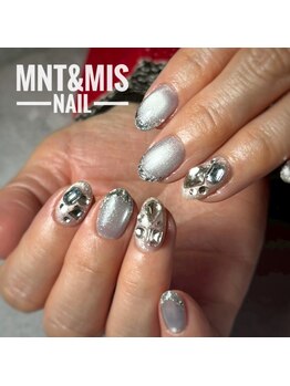 ミントアンドミスネイル(Mnt&Mis NAIL)/持ち込みデザイン　¥9800～