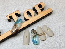 サロン ザ トップ(Salon the Top)/インク天然石＋リング