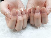 サンネイルズ(sun nails)/4本アート+オプションライン
